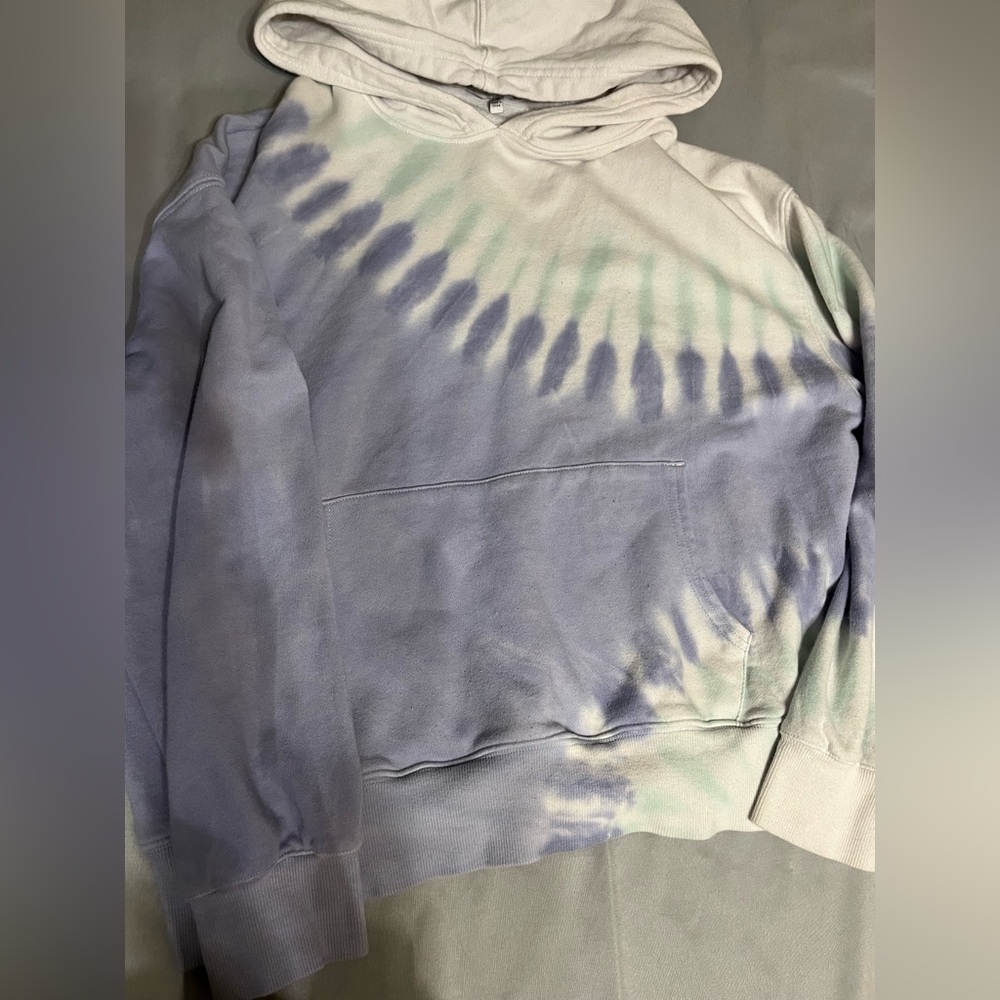 Wildfox Medium Tie Dye Hooded Sweatshirt Hoodie